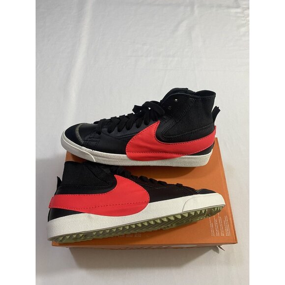 New Mens Size 13 Black Nike Blazer Mid ‘77 Jumbo Basketball Shoes DD3111 001 main image 9